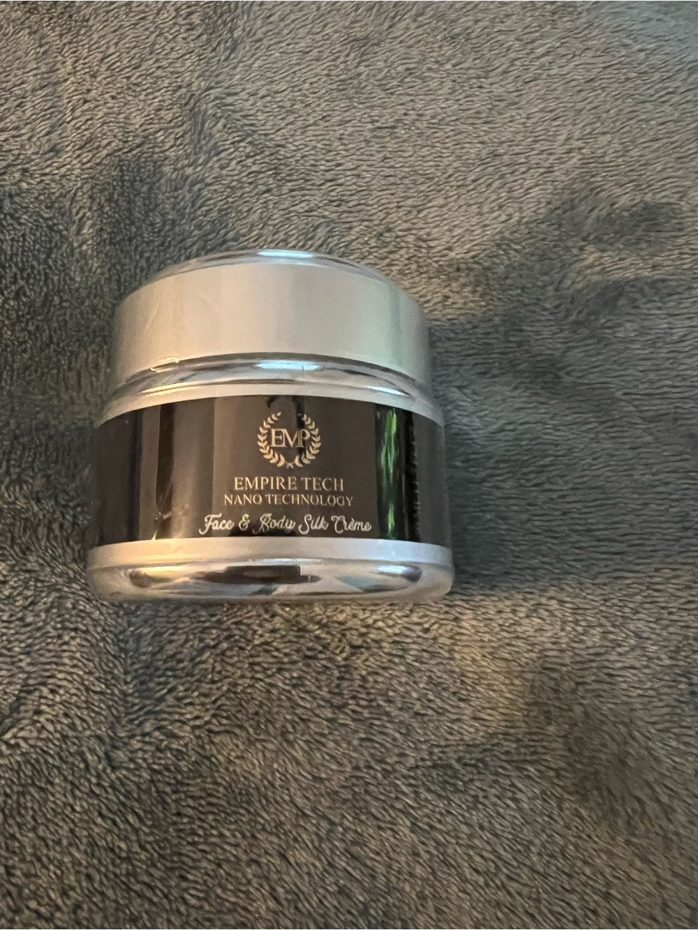 Empire Tech Nano Technology Face & Body Skin Cream - Silver/Black